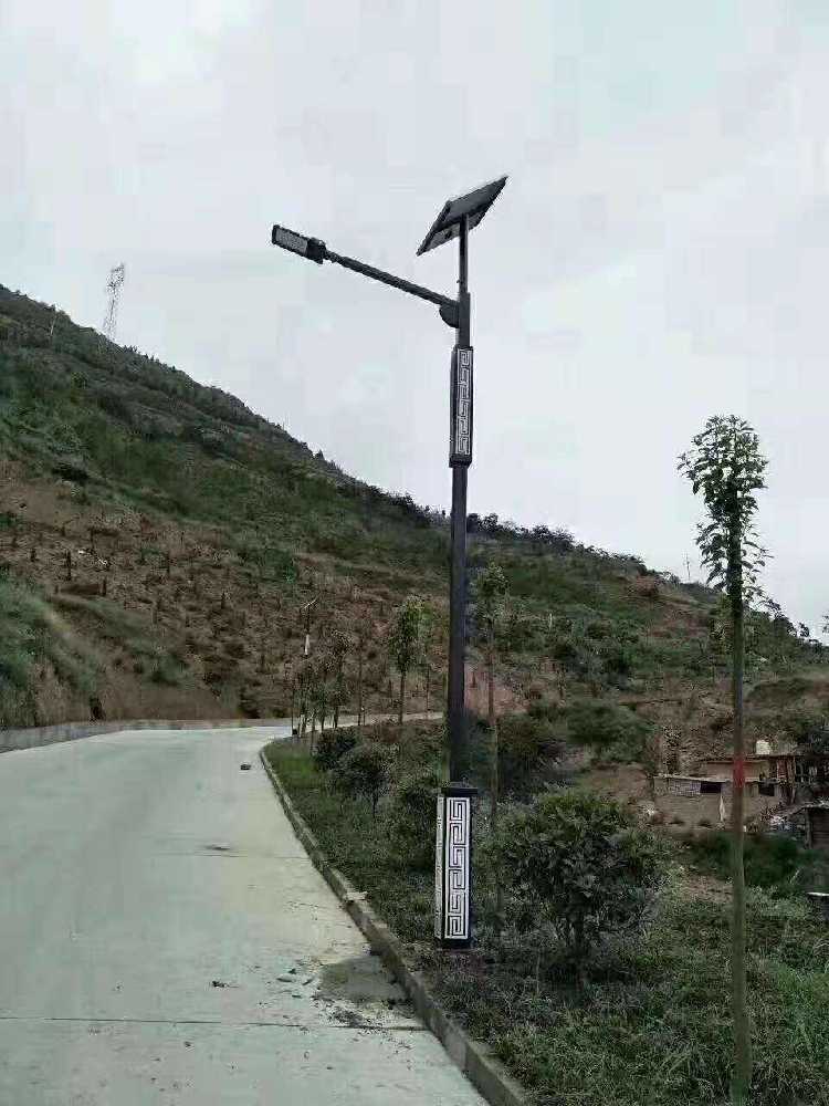 改则县仿古太阳能路灯